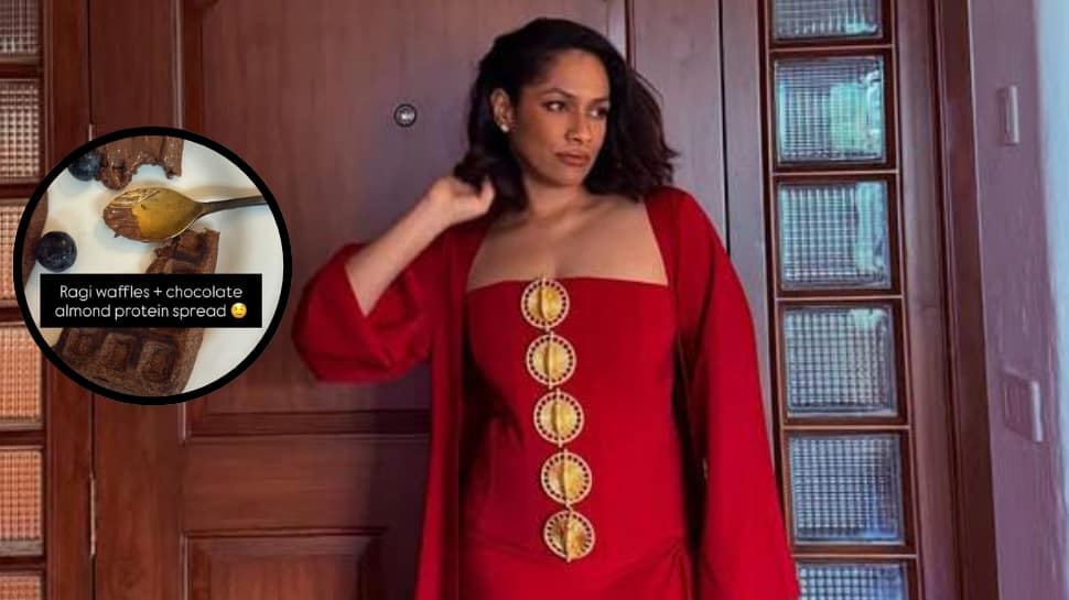 Masaba Gupta Gives Healthy Twist To Waffles With Ragi And Chocolate Almond Protein Spread – Check Health Benefits | Health News