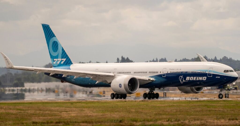 Boeing Books $4.9 Billion Charge With 777X Jet Moved to 2027