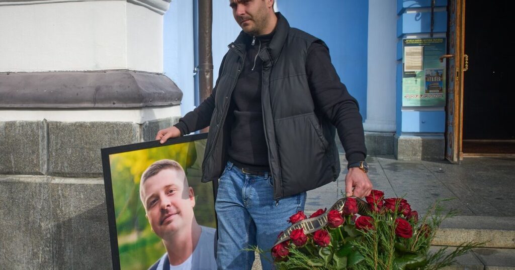 Ukraine mourns two journalists killed by a Russian drone strike