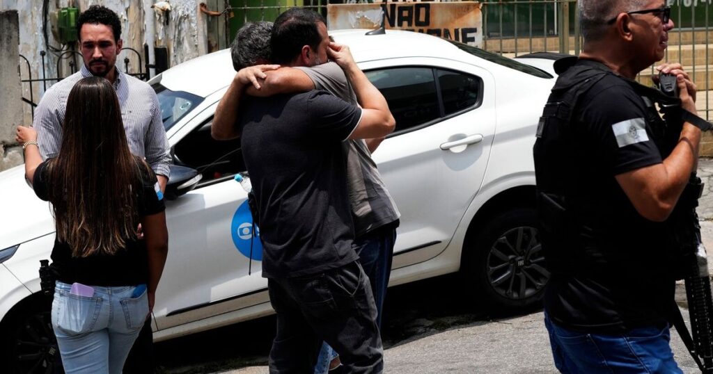 Huge Brazilian raid on Rio gang leaves at least 60 people dead and 81 under arrest