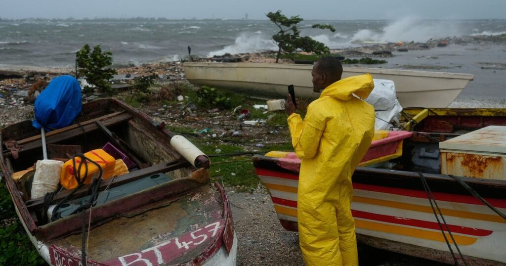 Live: The Latest: Category 5 Hurricane Melissa set to make landfall in Jamaica