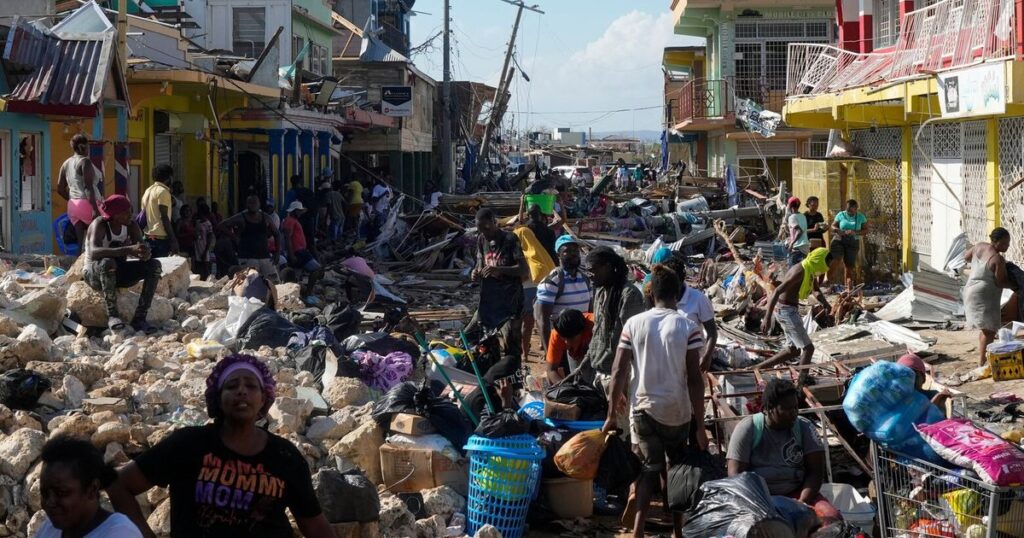 Despair spreads across historic seaport in Jamaica that Hurricane Melissa demolished