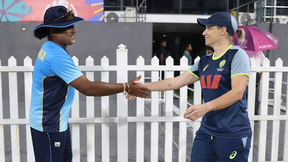 ICC Women’s ODI World Cup 2025: Australia vs Sri Lanka Match Abandoned Due To Rain; Teams Share Points | Cricket News