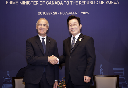 South Korean Lee, Canadian PM agree to bolster defence, security partnership