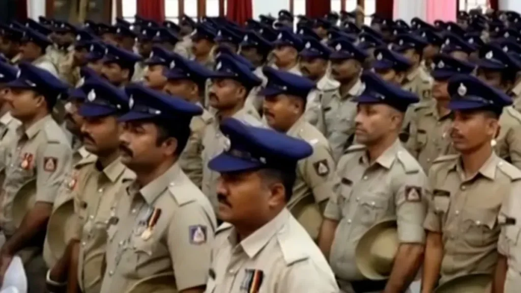 Navy blue peak cap introduced for constables