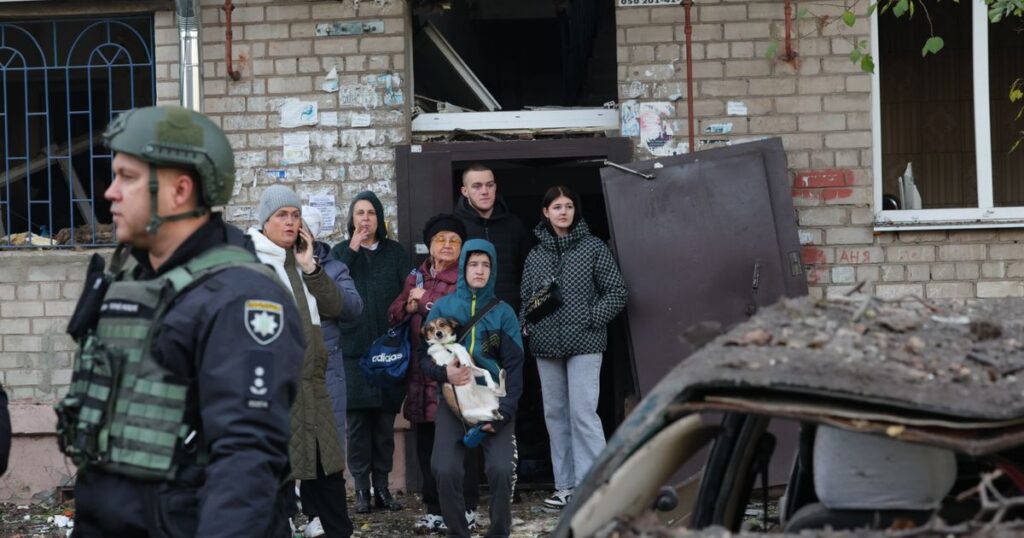 Russia blasts Ukraine’s power grid again, causing outages across the country and killing 2