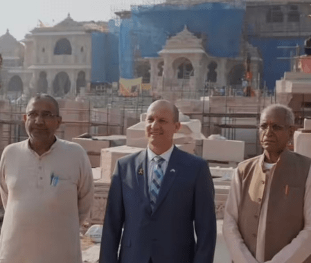 Israeli envoy congratulates India for hoisting sacred flag at Ram Janmabhoomi Temple