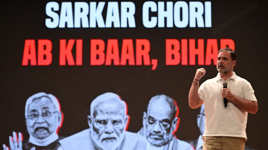 BJP’s 2024 Haryana win focus of Rahul’s latest ‘vote chori’ salvo