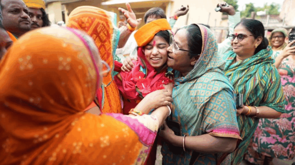 BJP’s Maithili Thakur starts on a sweet note, leads by 8,500 votes in Alinagar