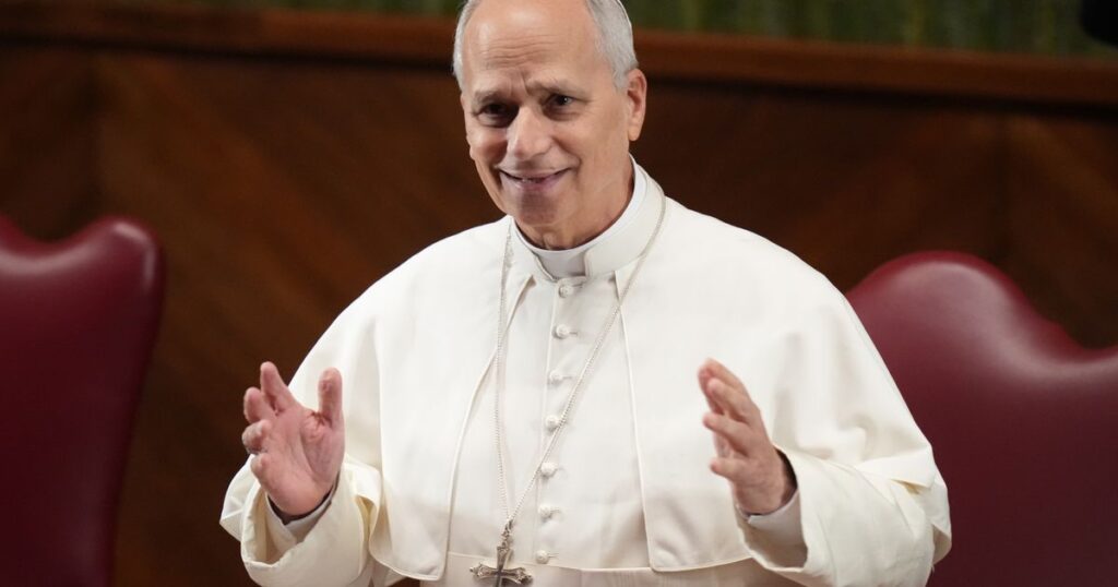 Pope Leo XIV calls for urgent climate action and says God’s creation is ‘crying out’
