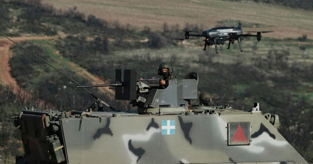 As NATO pushes for faster innovation, drones flood a test battlefield in Greece