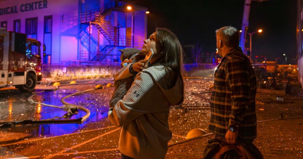 Russia strikes Ukraine’s capital despite US peace push