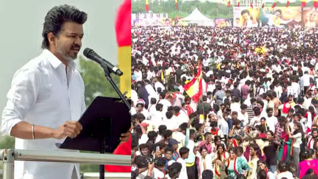 Vijay Puducherry rally Hits Out At TN Govt, Centre First Meet Since Karur Stampede ‘DMK Should Learn From Pondy