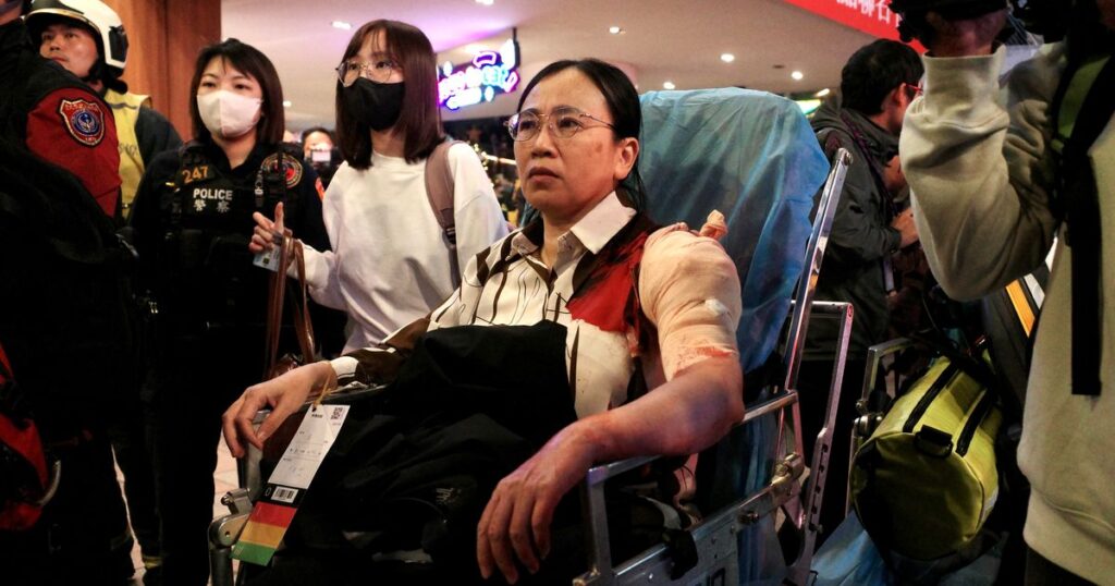 Taiwan’s subway stabber planned attack, police say