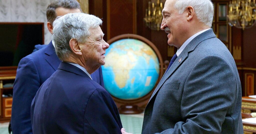 Belarusian leader says Russia deployed its latest nuclear-capable Oreshnik missile to the country